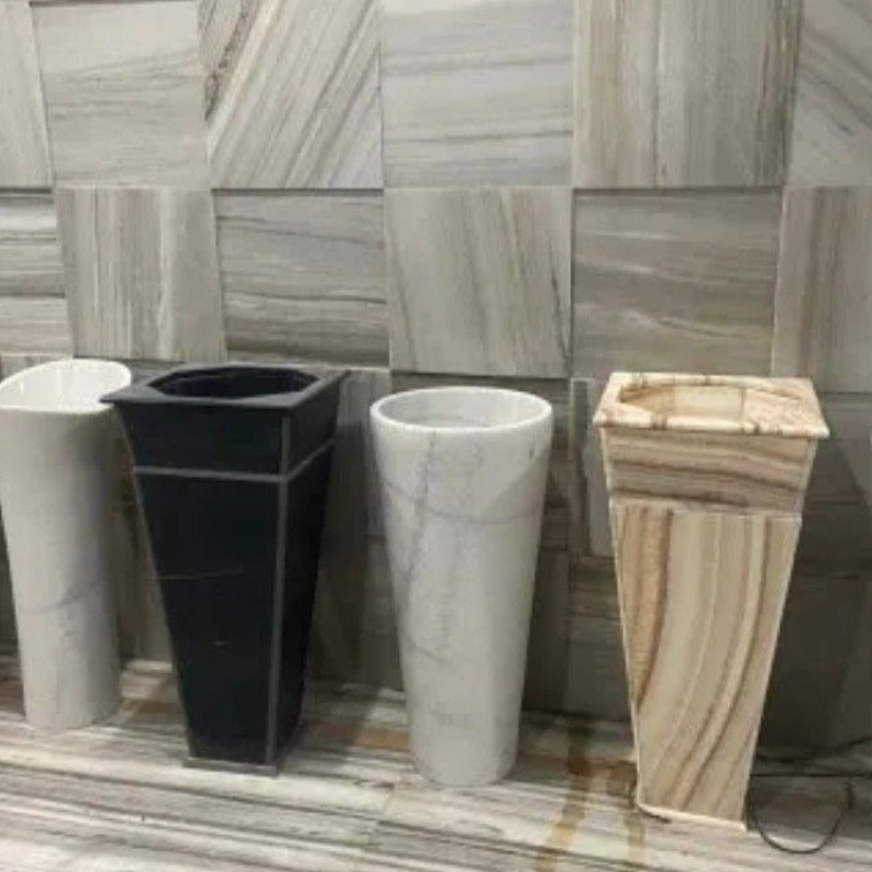 Marble Pedestal Wash Basin